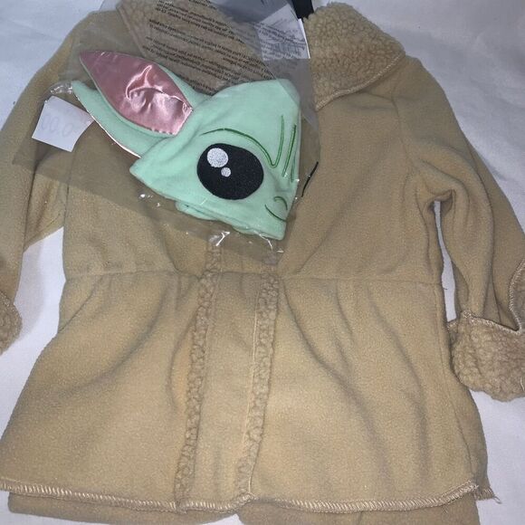 Baby The Mandalorian, Star Wars Infant Grogu Halloween Costume 12-18M pretend - Picture 4 of 7